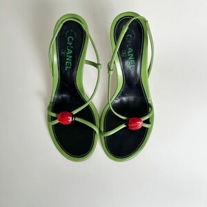 Chanel ladybug heels